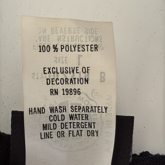 Vintage Netted Black Swim Coverup Size L - Picture 11 of 12